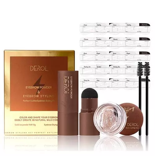 Kit Para Sobrancelha Derol 3 em 1  - BrowSeduction